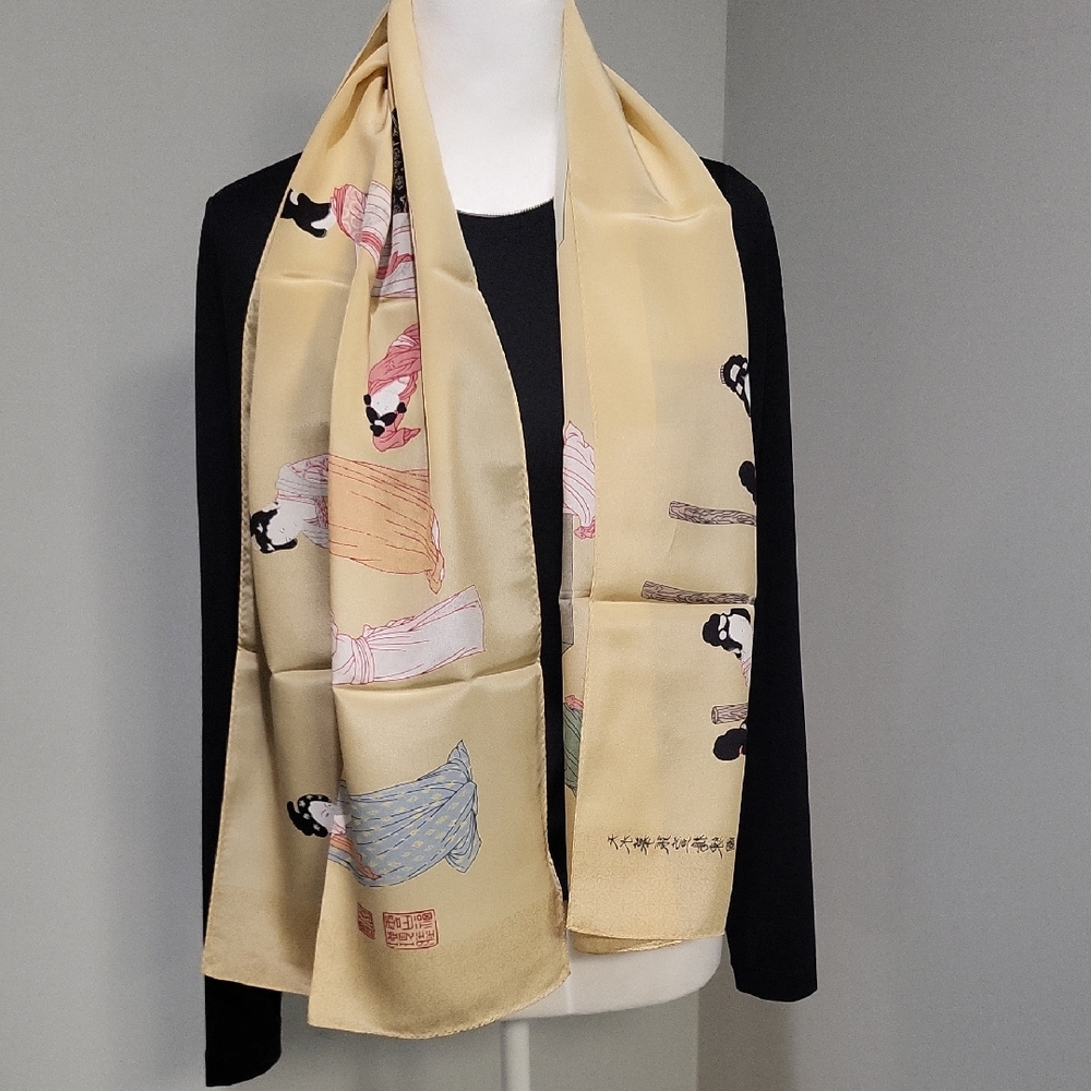 Museum Of Fine Arts Boston Silk Scarf